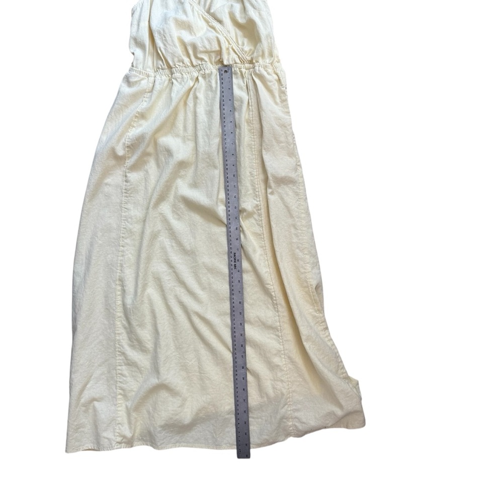 Butter Yellow Universal Thread Linen Blend Maxi Dress Medium‎ - Picture 10 of 10